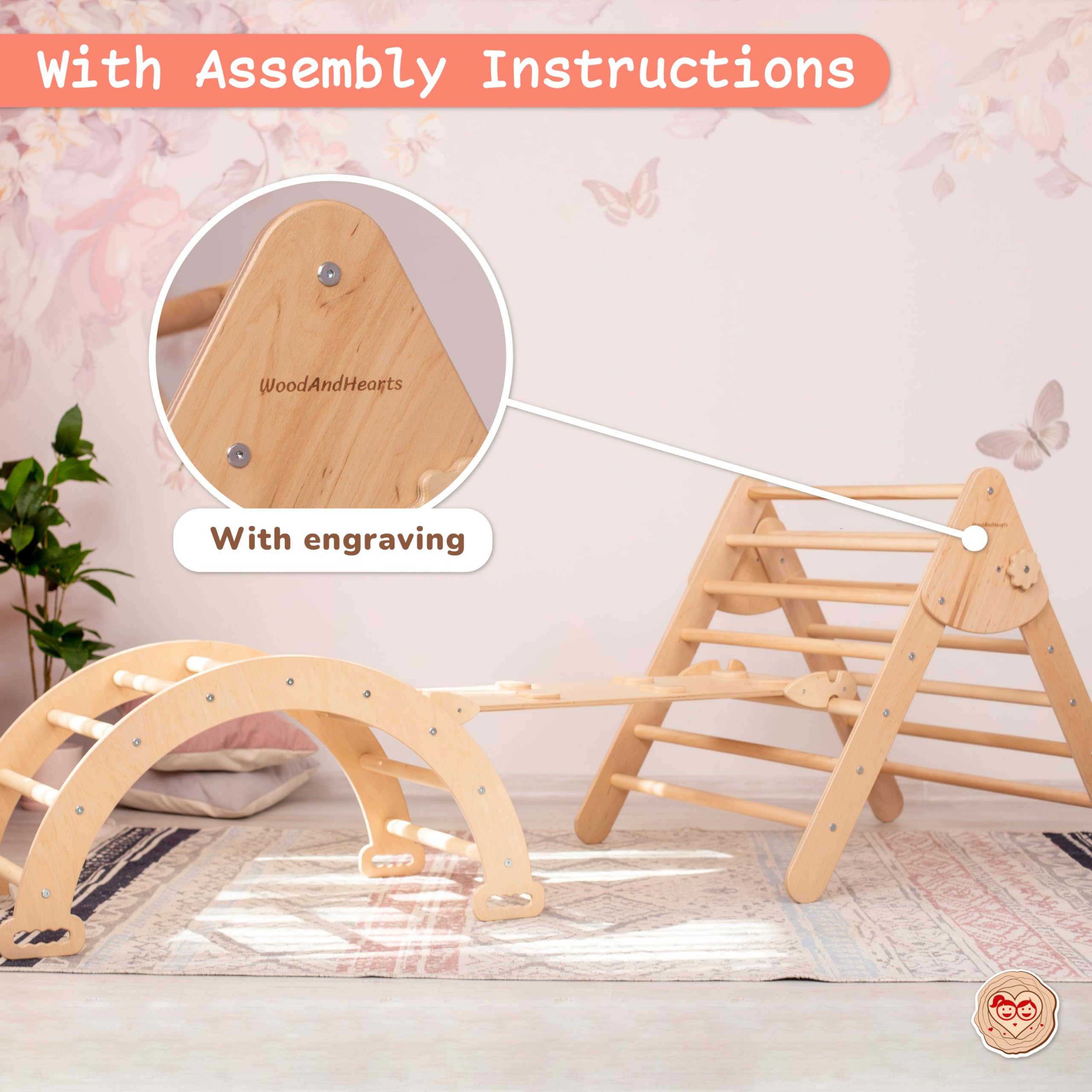 Blocchi Arrampicata BanaSuper Bambini - 7 Pezzi Schiuma, Percorso Ostacoli, Montessori - Foto 3