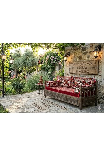 SODEF Anatolian Design Floor Cushion Cover Set 5 Piece Authentic