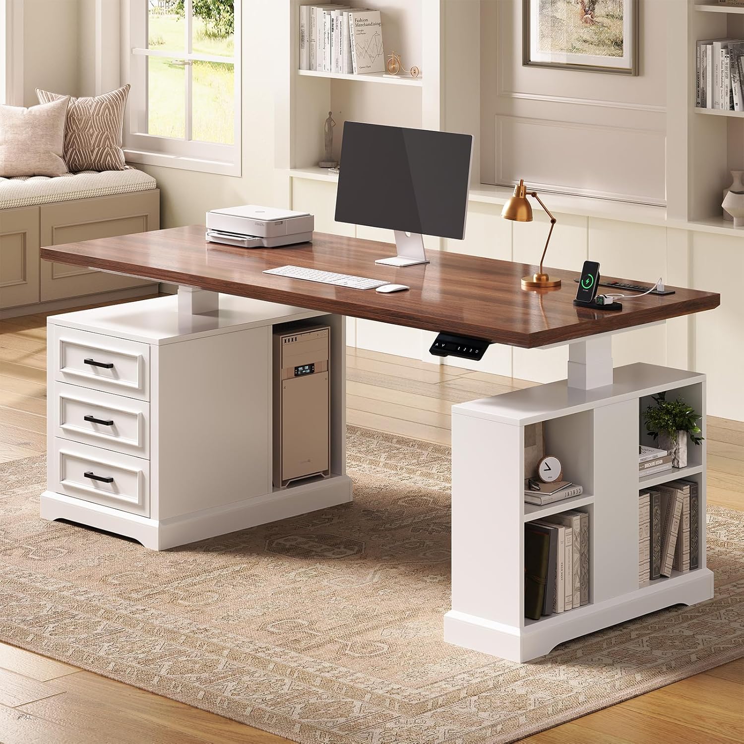 Recessed power strip with 4 AC outlets and 2 USB ports, and a power switch