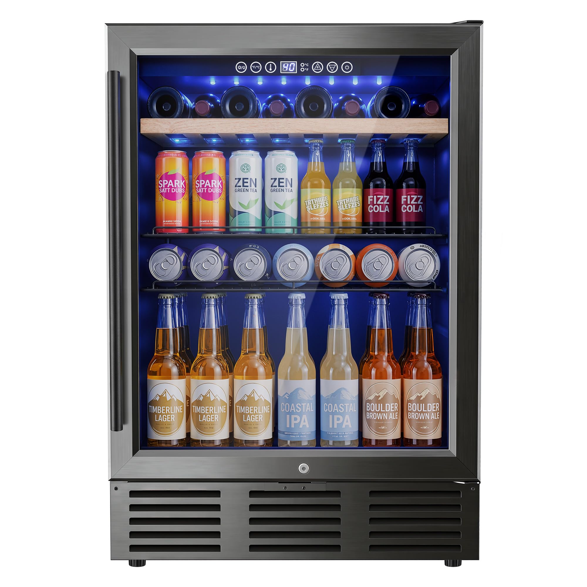Icevival BR011-150 Beverage Cooler Black