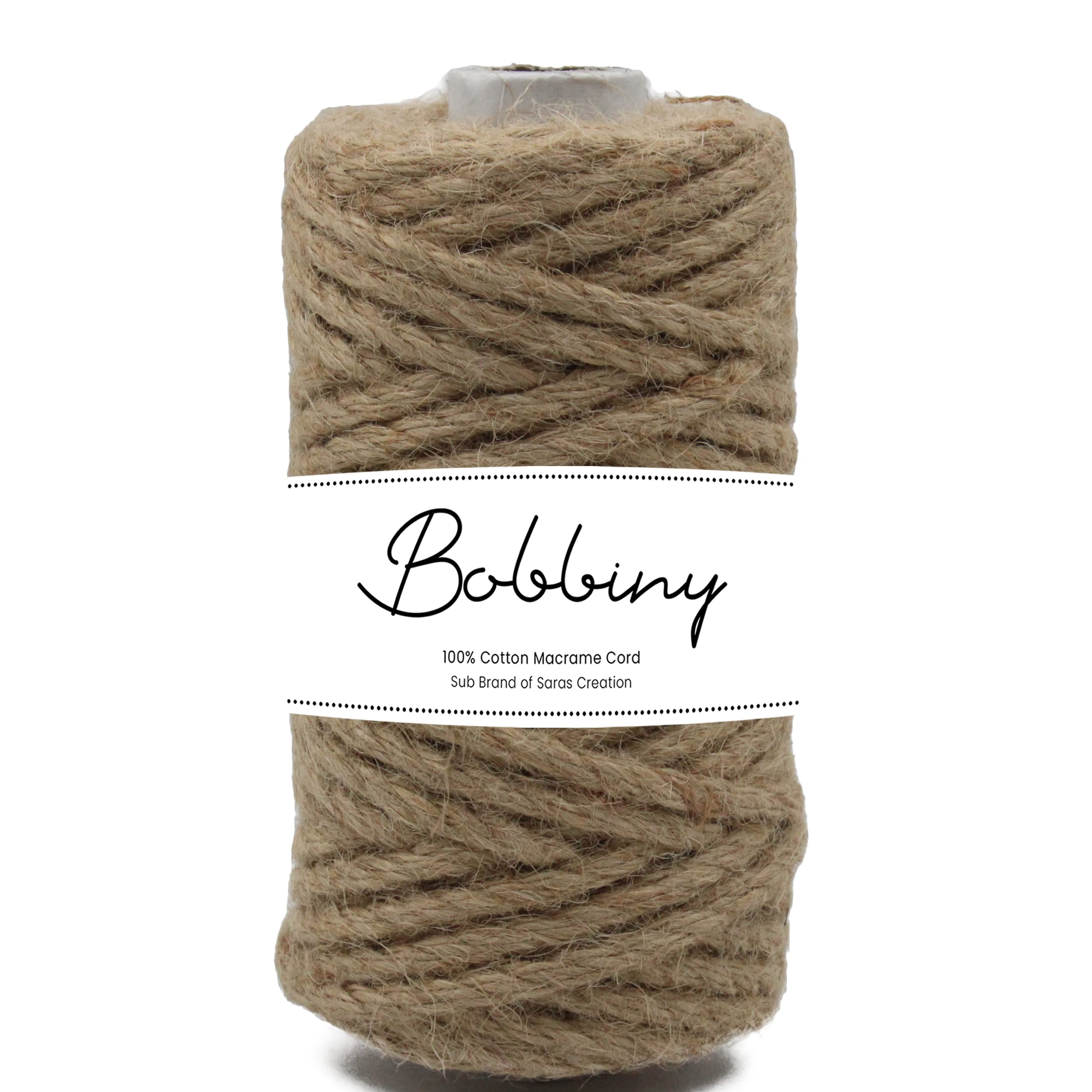 BOBBINY | Colored Strong Twisted Jute Twine Rope Linen Twine Rustic String Cord Rope, DIY Burlap String Rope, Party Gift Wrapping Cords Thread and Other Projects | Brown | 3mm, 20 Meters — Amazon image 25