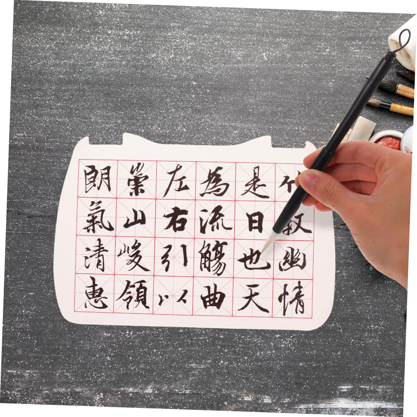 jojofuny Set Calligrafia 1 Pezzo per Principianti, Panno Scrittura