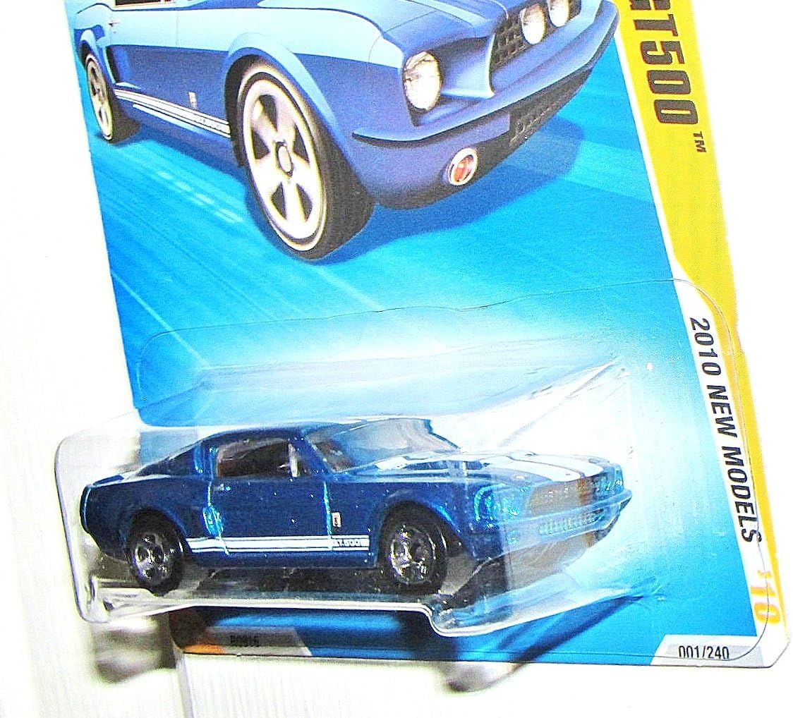 Hot Wheels 2010-001 New Models #1 BLUE '67 Shelby GT500 1:64 Scale