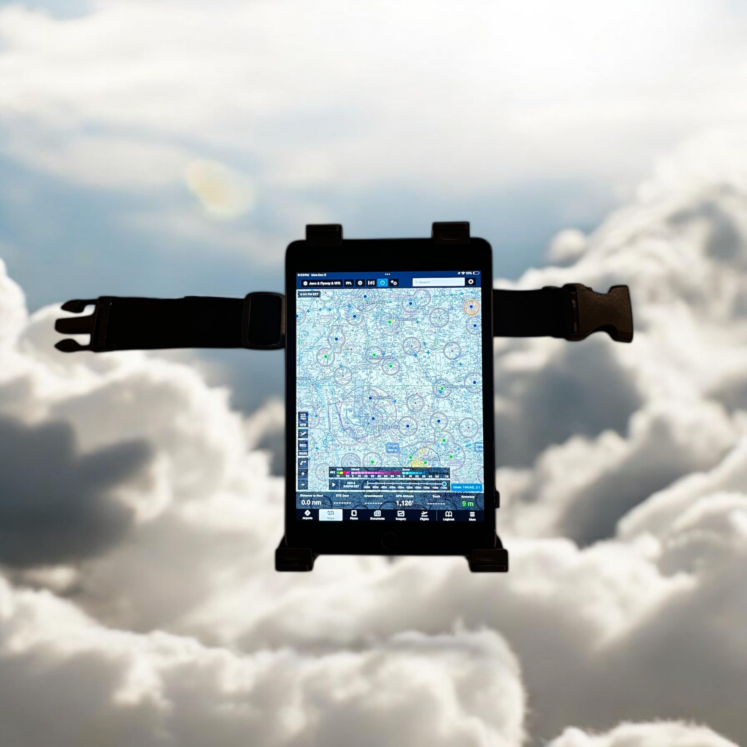 TechSierra Pilot Kneeboard for iPad Mini, Phones & Other Tablets