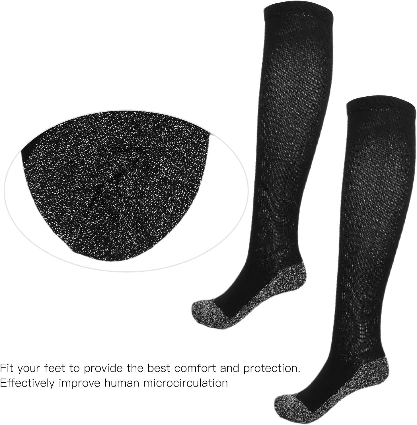 Pilipane Heated Socks Material Detail