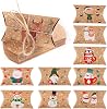 LOKIPA Christmas Small Boxes, 36 Gift Pillow Boxes Candy Jewellery Box for Christmas Party Favor