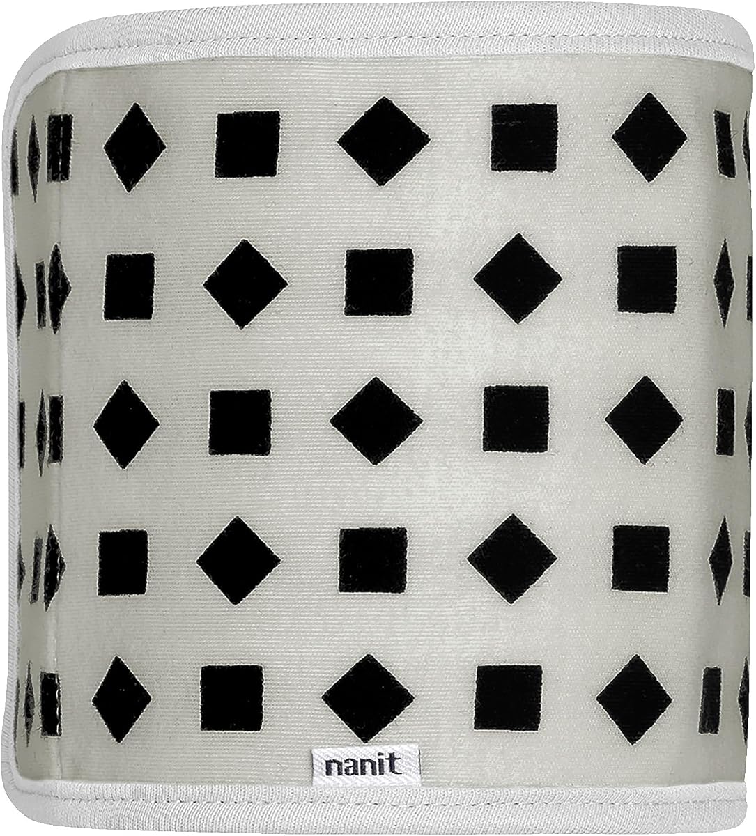 Breathing Wear Band – Works with Nanit Pro Baby Monitor to Track Breathing Motion Sensor-Free, Like Your Hand On Their Heart from Anywhere, 100% Cotton, Size Large, 3-24 Months, Pebble Grey
