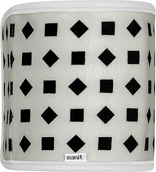 Nanit Breathing Wear Band - 100% Cotton, Works with Nanit Pro Baby Monitor to Track Breathing Motion Sensor-Free, Fits Newborns and Infants