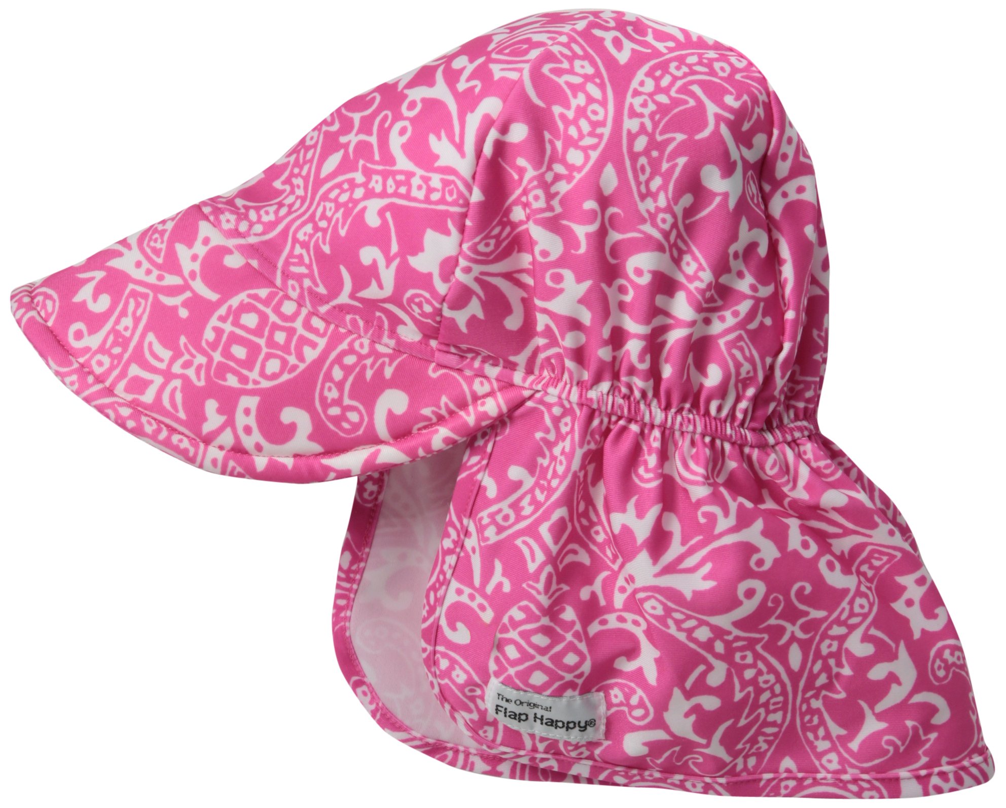 Flap Happy Baby and Childrens Swim Flap Hat UPF 50+, Highest Certified UV Sun Protection, Azo-free dye, Floats on Water