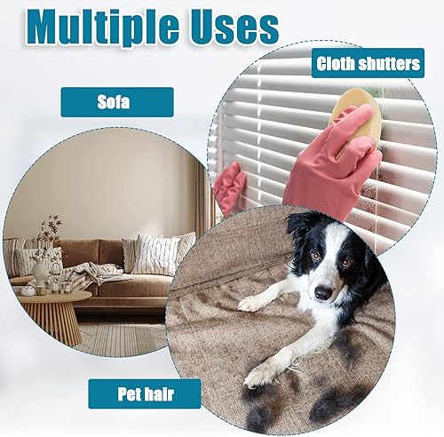 Miniatura 6 de 4 piezas de esponja para pantalla de lámpara, limpiador de tela, limpiador de tela, esponjas reutilizables para eliminar la suciedad, el polvo,