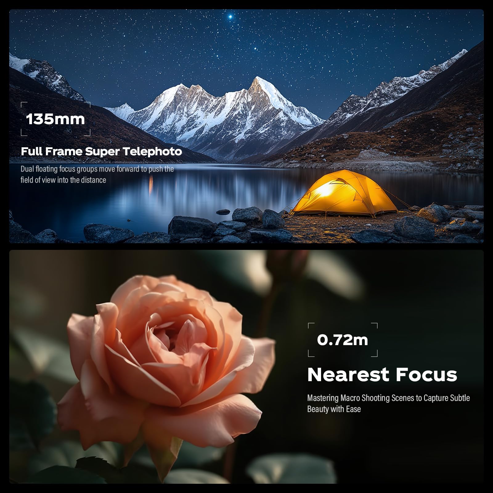 VILTROX 135mm F1.8 Wide Angle Autofocus Lens for Sony E-Mount Lens