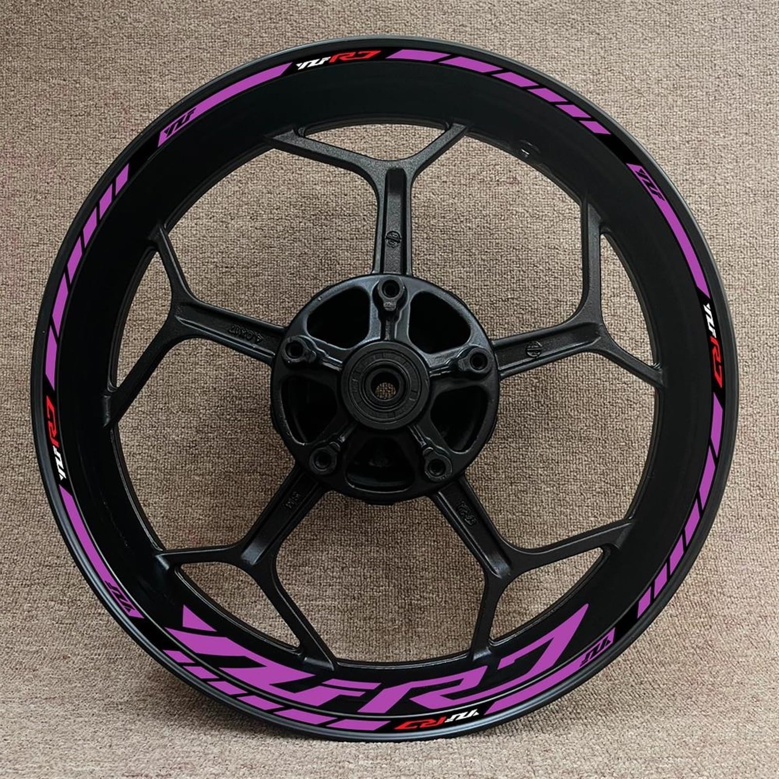 Motorcycle Wheel Stickers for Yamaha YZF R7 YZFR7 Motorbike