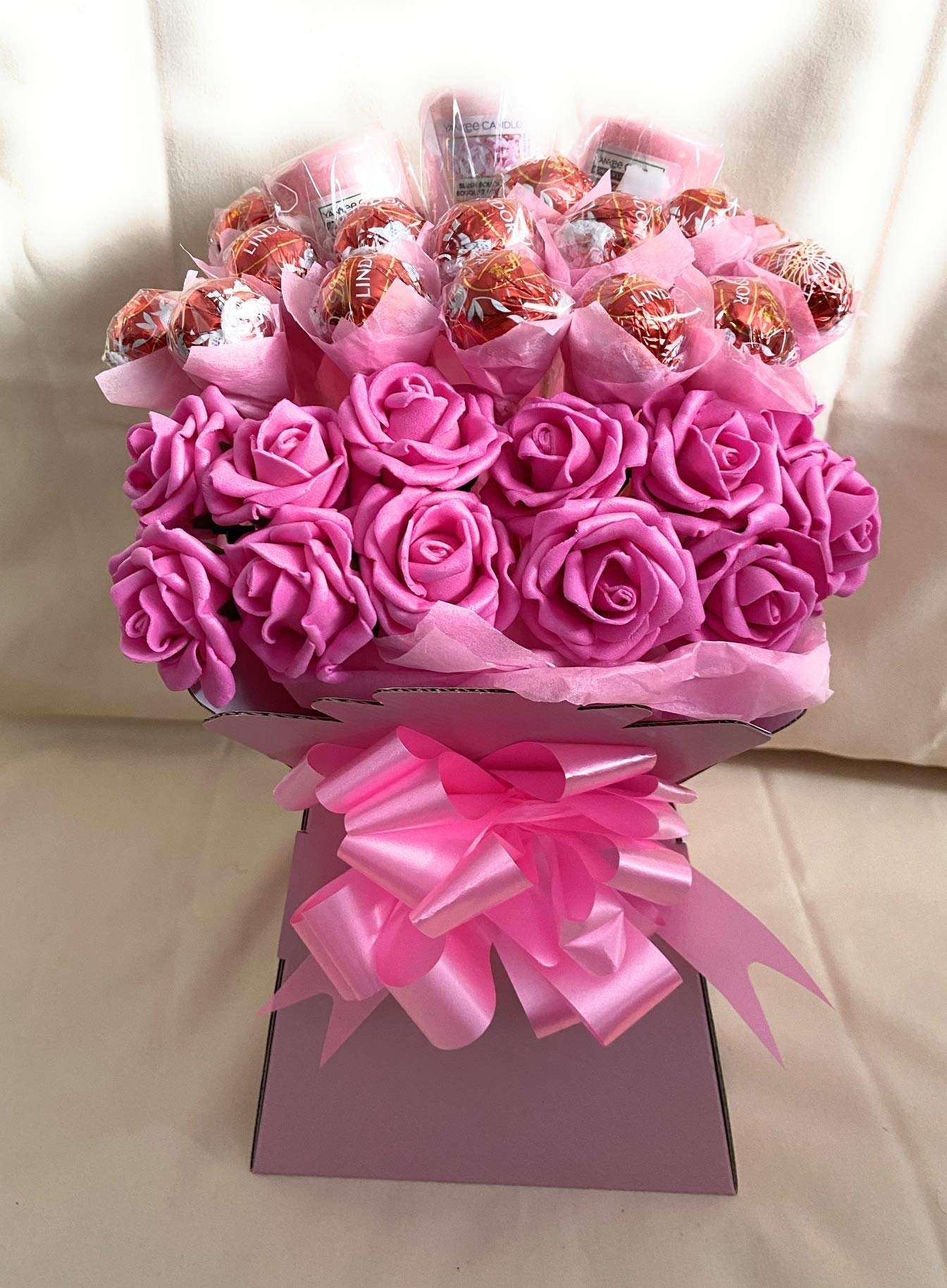 Chocolate Candle Bouquet- Sweet Gift Hamper