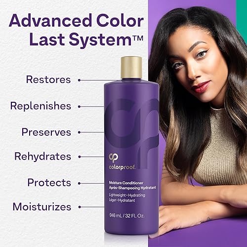 Miniatura 8 de Colorproof Acondicionador Hidratante para Cabello 32FL. Oz. Acondicionador nutritivo e hidratante, aroma a menta Mojito