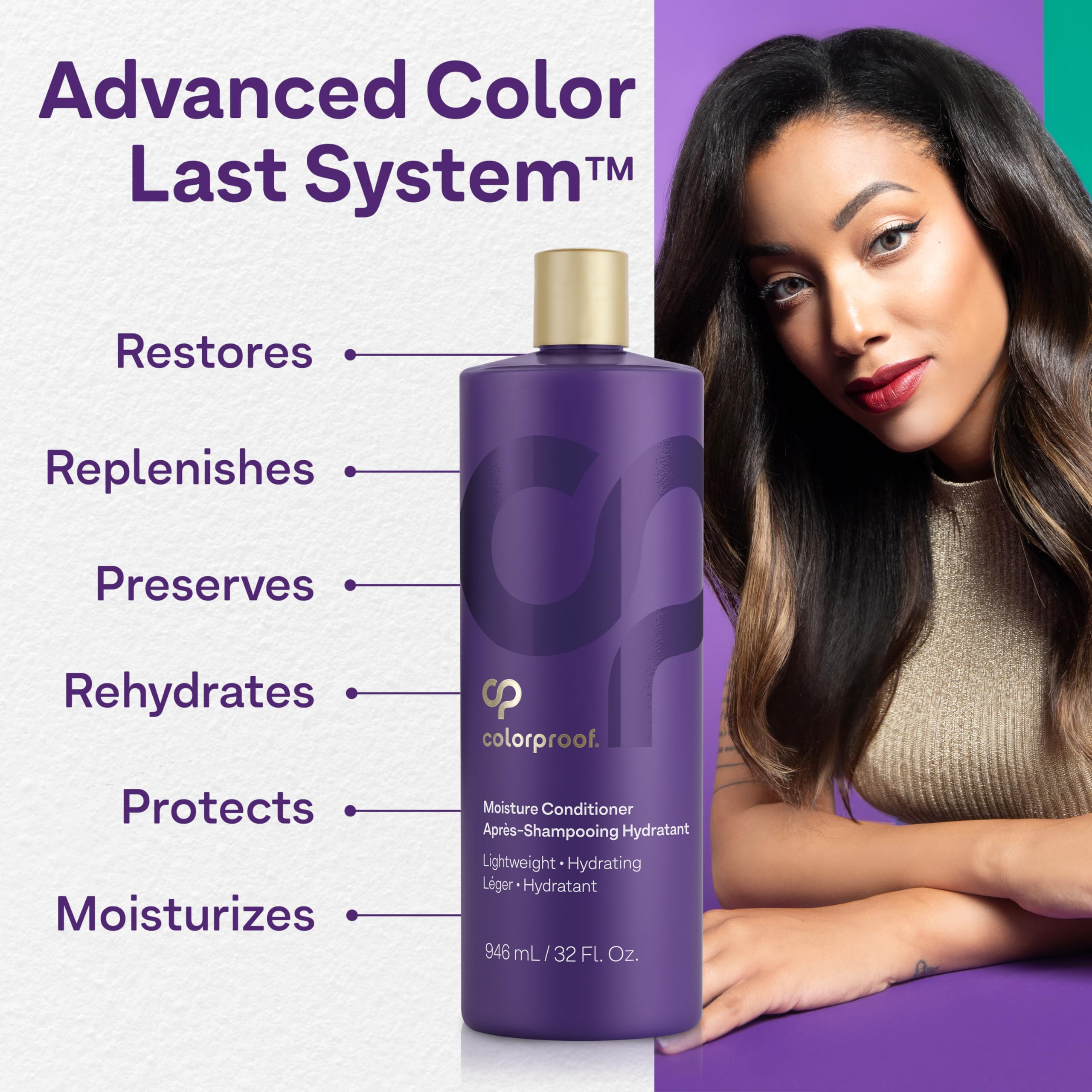 ColorProof Moisturizing Conditioner with Mojito Mint Scent