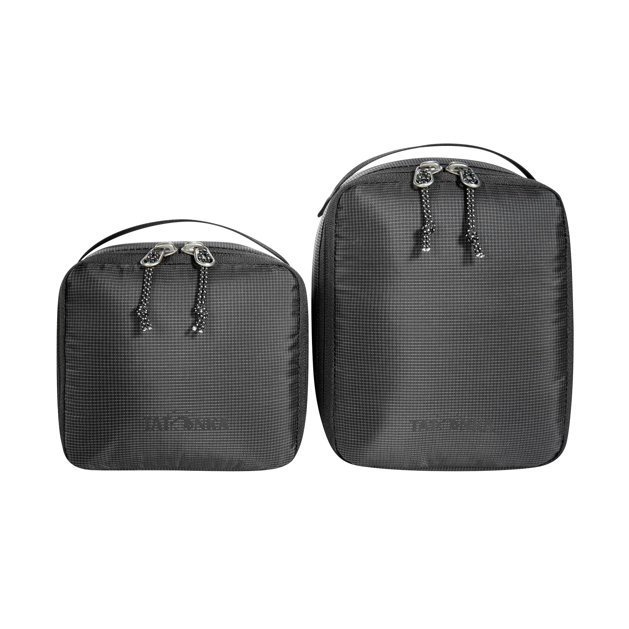 Tatonka EDC Organisation Set (6-teilig) - Praktisches Taschen- und Riemenset zur Gepäck-Organisation in Rucksäcken (4 Packwürfel, 2 Riemen) - Mit Klettflächen zur Fixierung