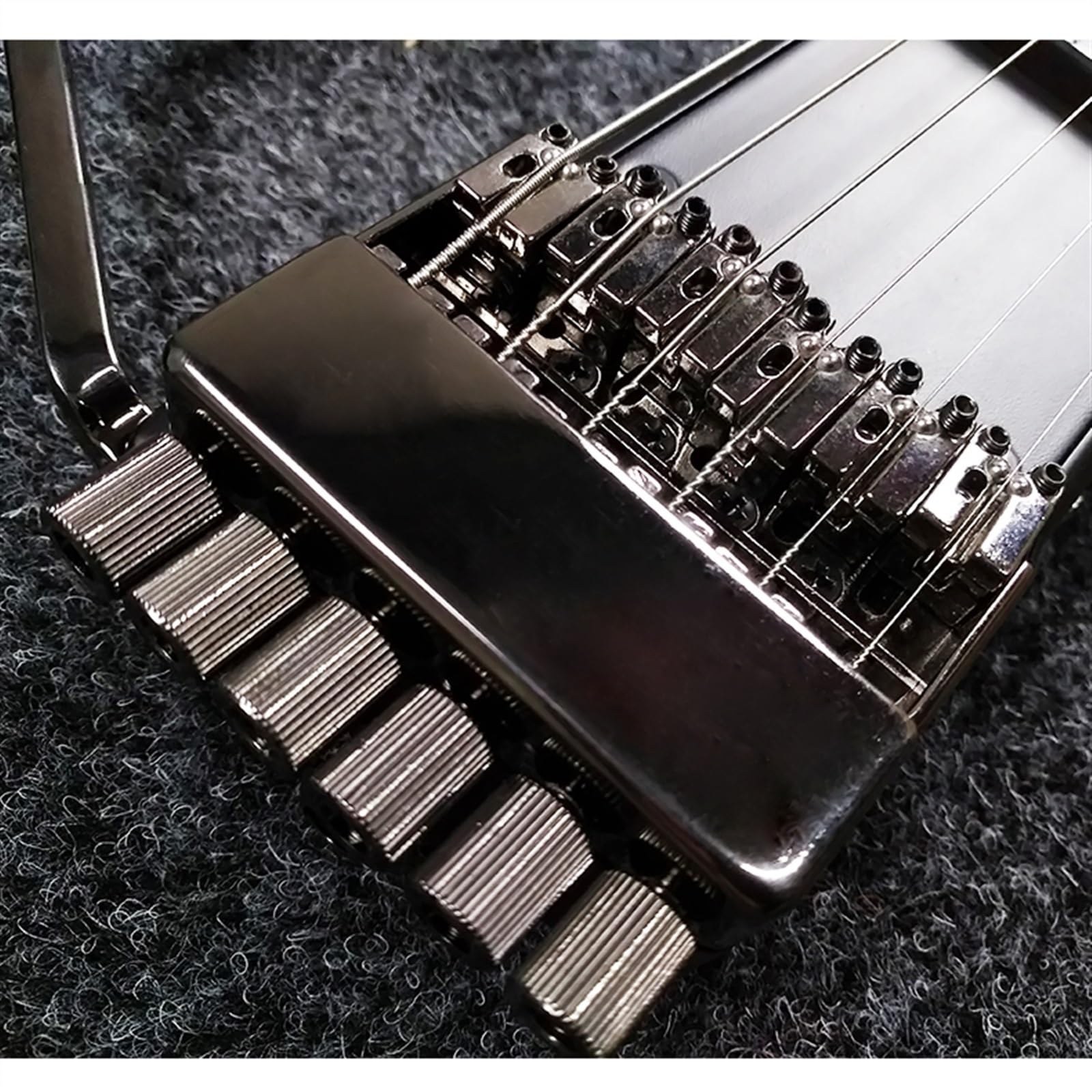 Początkujący Podróżny Składany Przenośny Bezgłowy Wyciszenie Naprawiono Instrument Muzyczny Z Gitarą Elektryczną Początkujący Bezgłowy Gitara Elektryczna