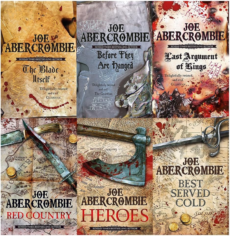Joe Abercrombie First Law & World Of The First Law Series 6 Books Collection Set