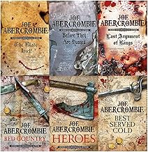 Joe abercrombie first law series 6 books collection set