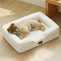 Vista 294 de Bedsure - Cama ortopédica extragrande para perros, sofá cama lavable para perros extragrandes, espuma de soporte con funda extraíble y lavable, negro