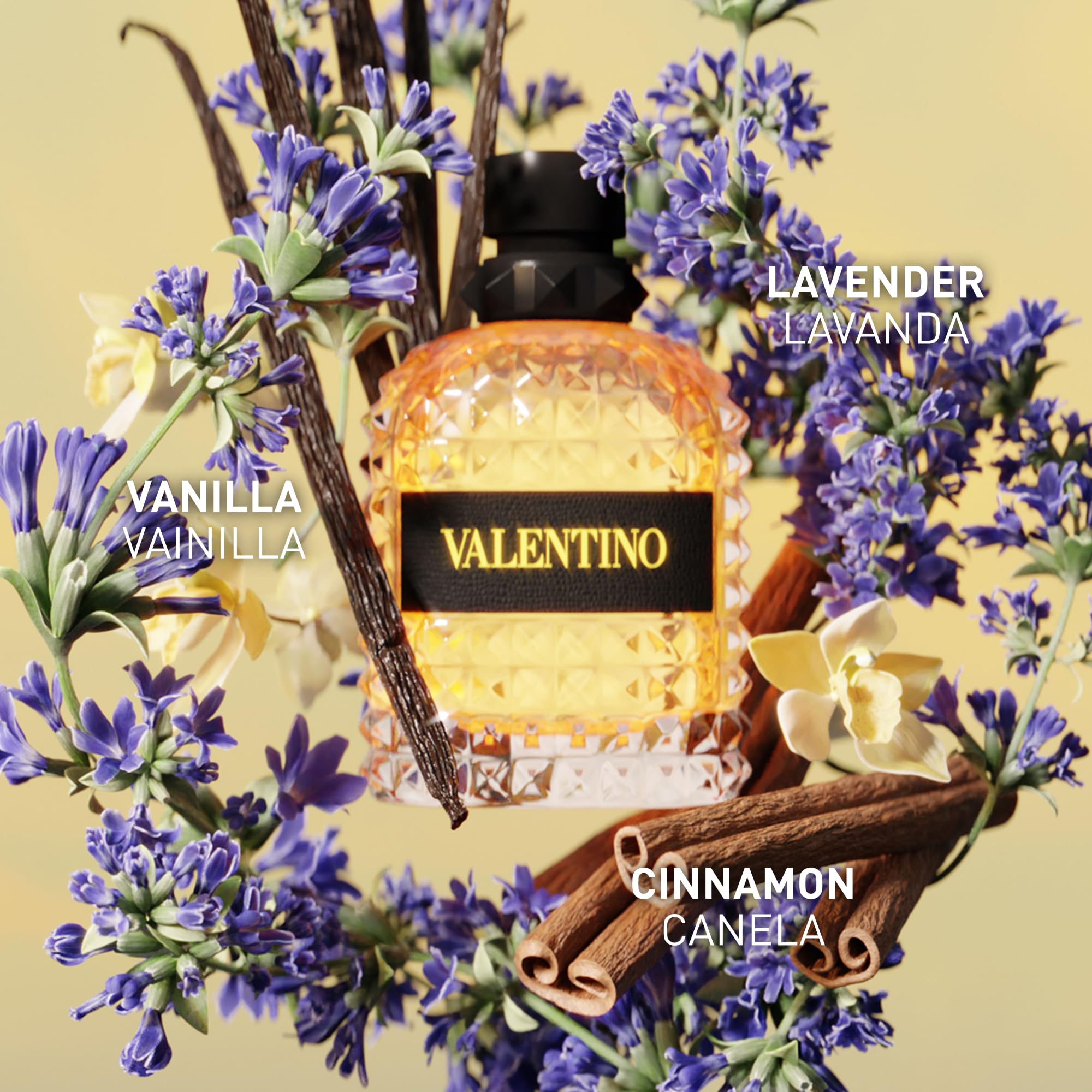 Valentino Uomo Born In Roma, eau de toilette dalla freschezza leggera, pensata per essere indossata in ogni stagione, flacone da 100 ml indicato per essere utilizzato con continuità durante tutto l’an