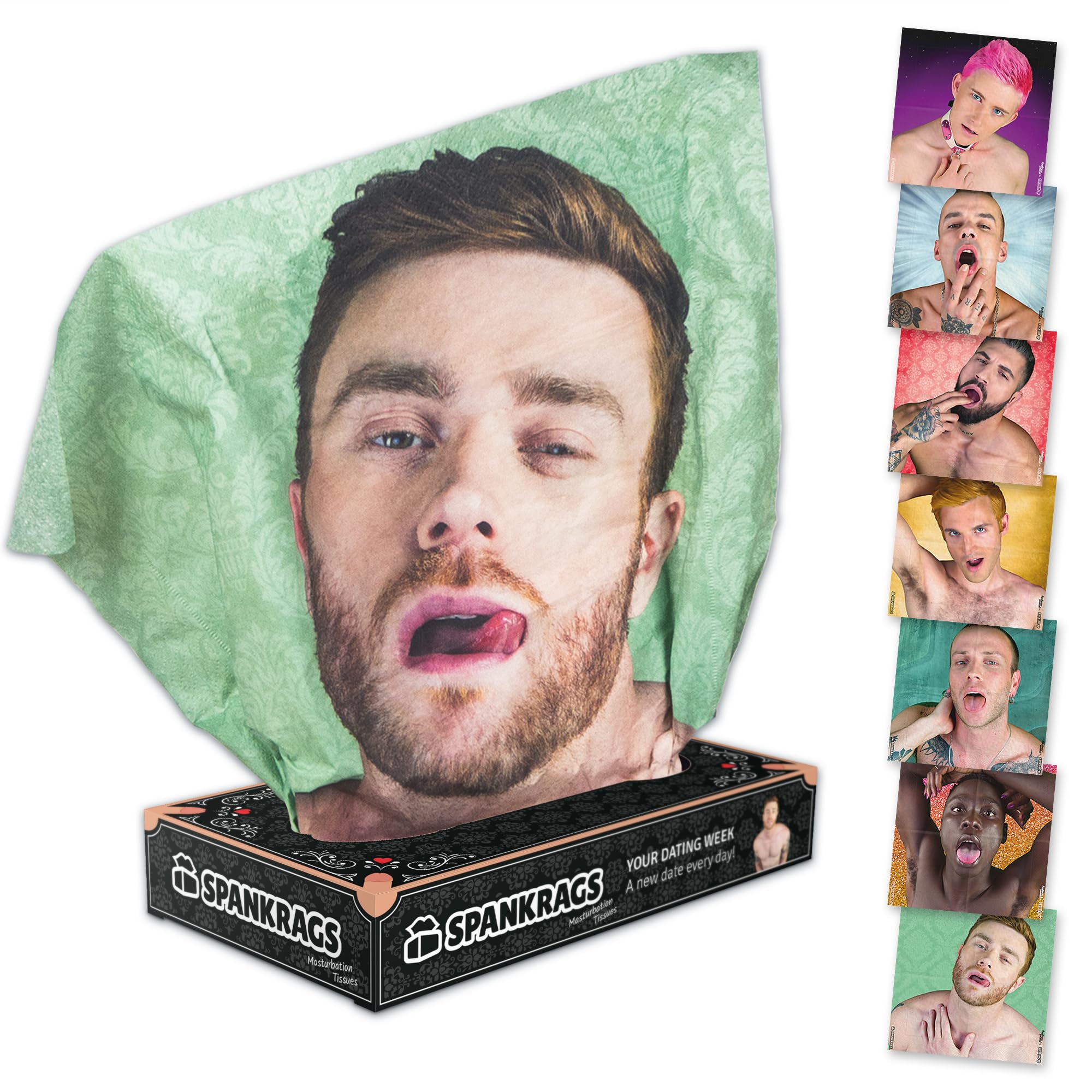 SPANKRAGS WIXIES salviette per seghe da gay, regalo uomo adulto, regali per secret santa, antistress adulti divertenti, scherzi compleanno, regali spiritosi per natale, cose stran, amica compleanno