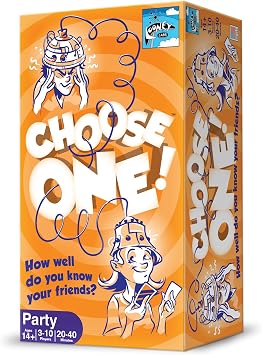 Looney Labs Choose One Game - Fun Card Game for Kids and Adults