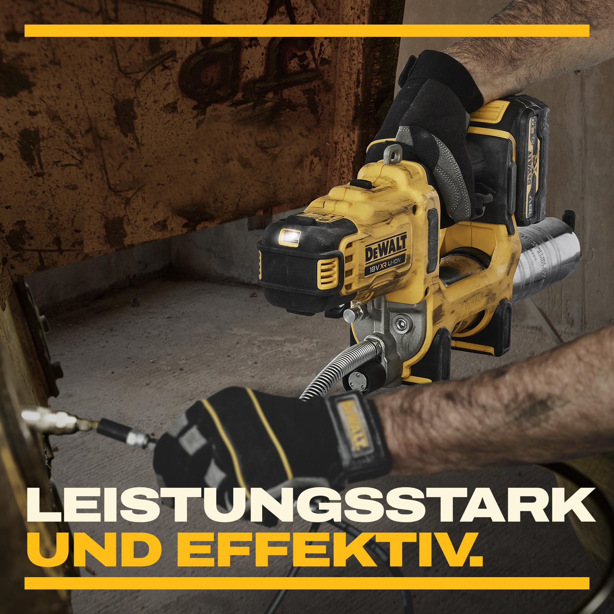 DEWALT DCGG581P1G-QW 18 V XR, 2 prędkości, z akumulatorem 5 Ah, DCGG581P1G-QW