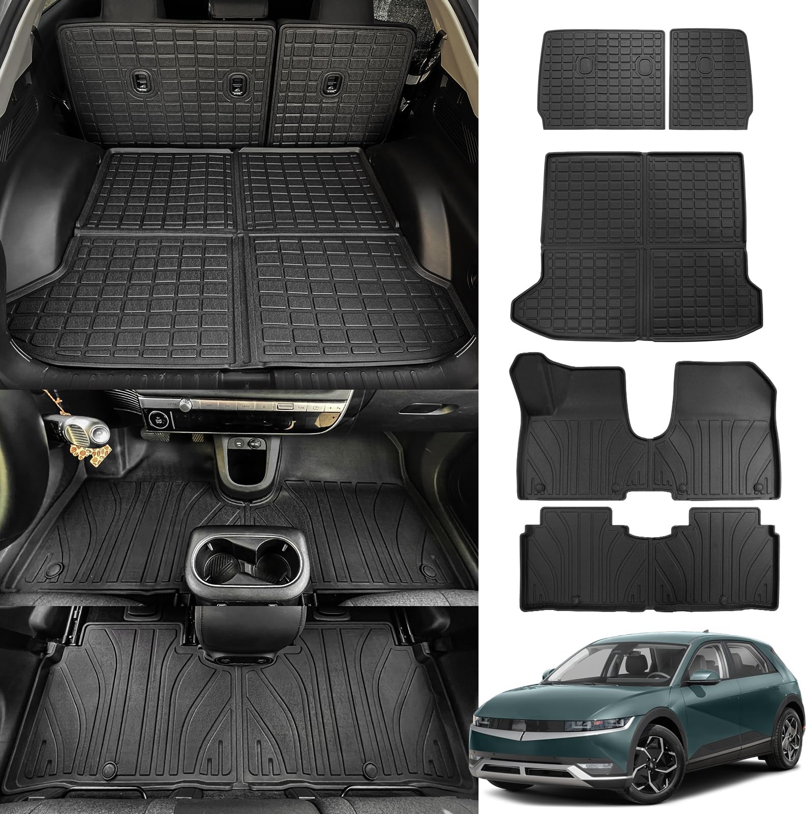 Dattumar Floor Mats Compatible with 20222024 Hyundai Ioniq