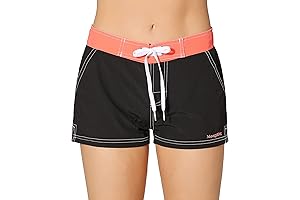Guy Harvey Women's Quick-Dry Performance Line Swim Shorts