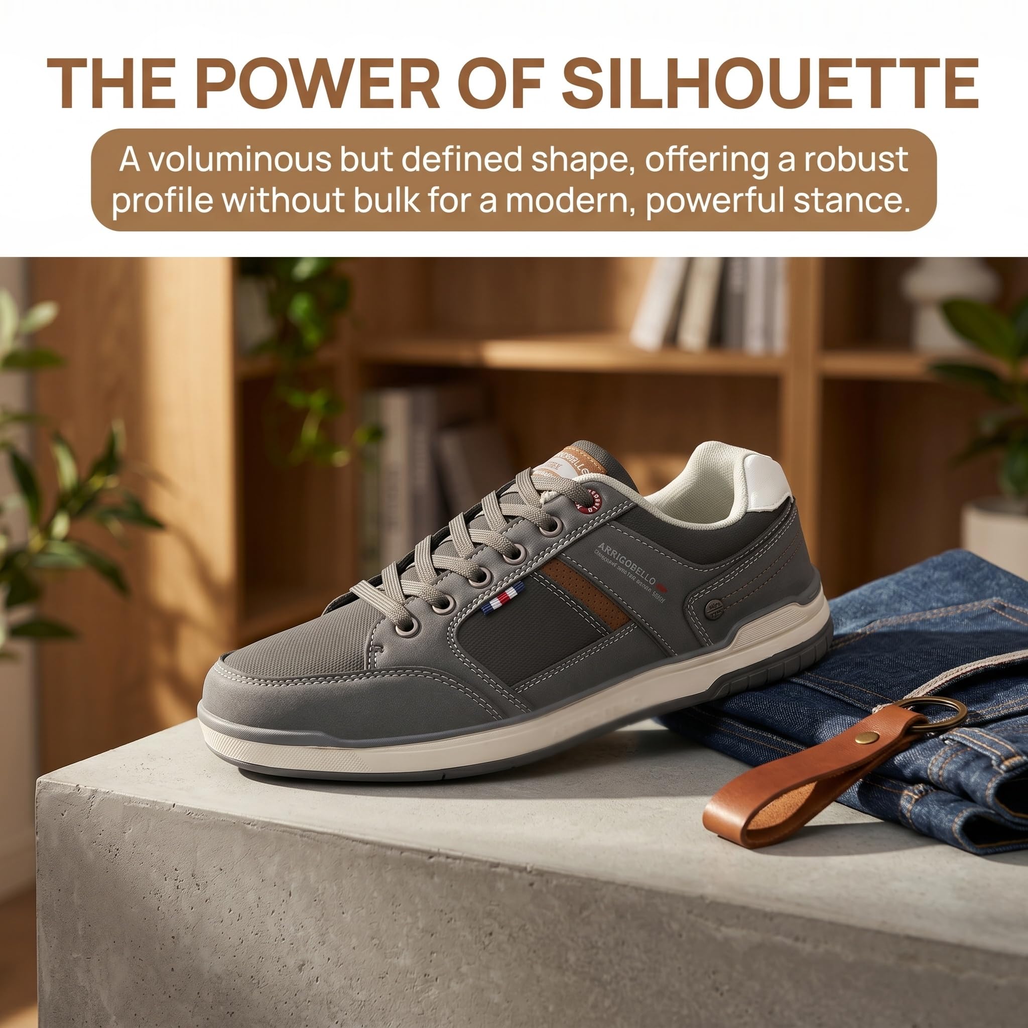 TARELO Scarpe Basse da Uomo Elegante Sneaker Taglie 41-46