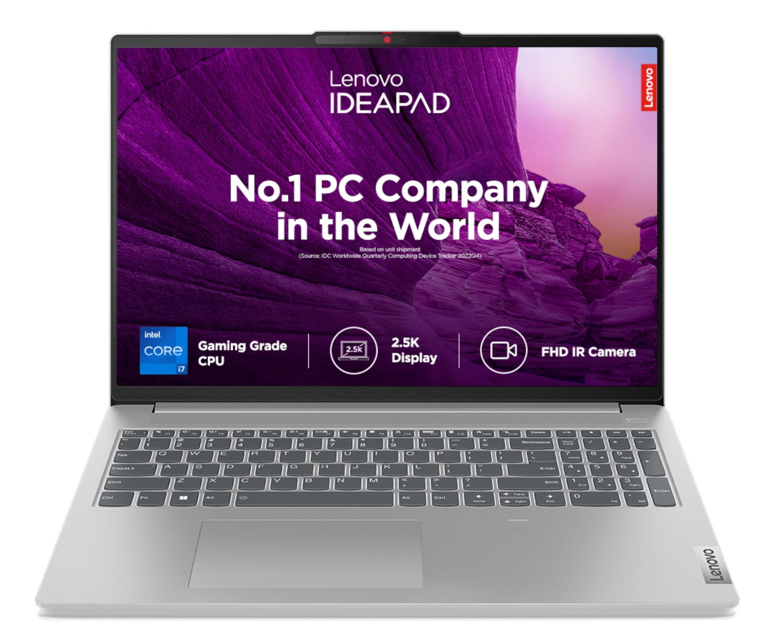 (Refurbished) Lenovo IdeaPad Slim 5 Intel Core i7 13700H 16" (40.6cm) 2.5K IPS 350Nits Laptop (16GB/1TB SSD/Win 11/Office 2021/Backlit KB/FHD 1080p +IR Camera/Alexa/3 Month Game Pass/Cloud Grey/1.9Kg), 82XF0078IN (B0D1GFHQG5) Amazon Price History, Amazon Price Tracker