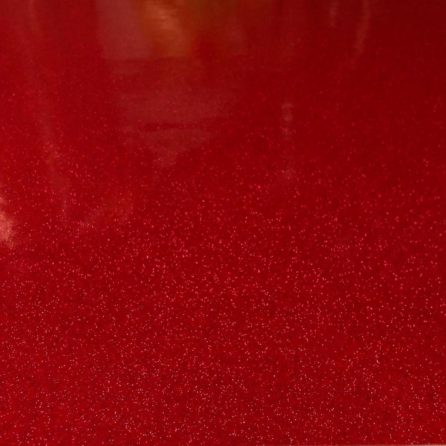 Sparkle Vinyl Fabric, Smooth Glitter Faux Leather Sheets, Shiny Material, Great for Upholstery Bag Making Hair Bows Clips Earrings DIY and Craft Projects - Individual 1 Yard Cut 36"x54" (Hot Pink)