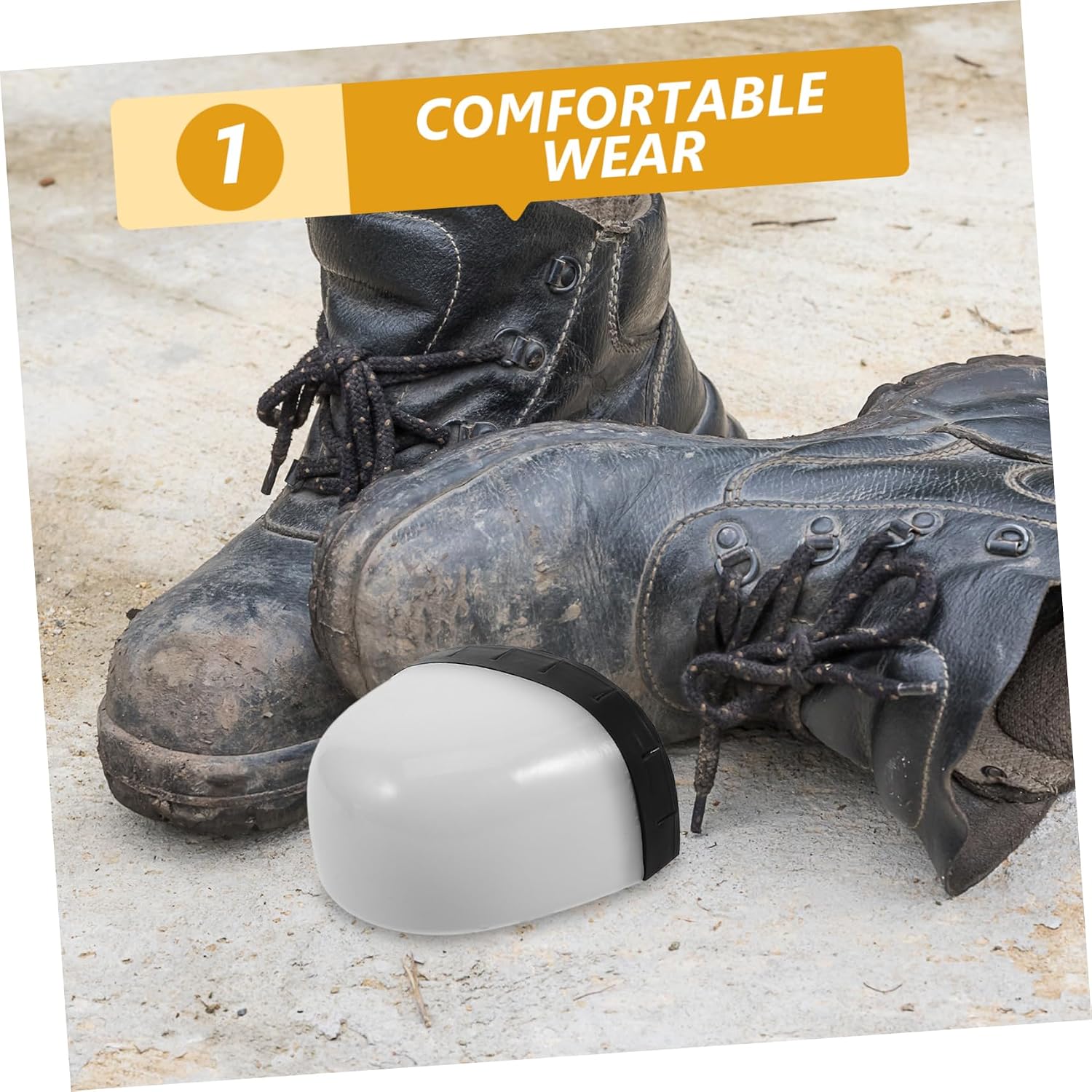 Gadpiparty 1pair Safety Shoe Toe Caps Guard for Work Footwear Protection for Industry and Workplace Comfortable and Versatile Metatarsal Covers for Men and Women
