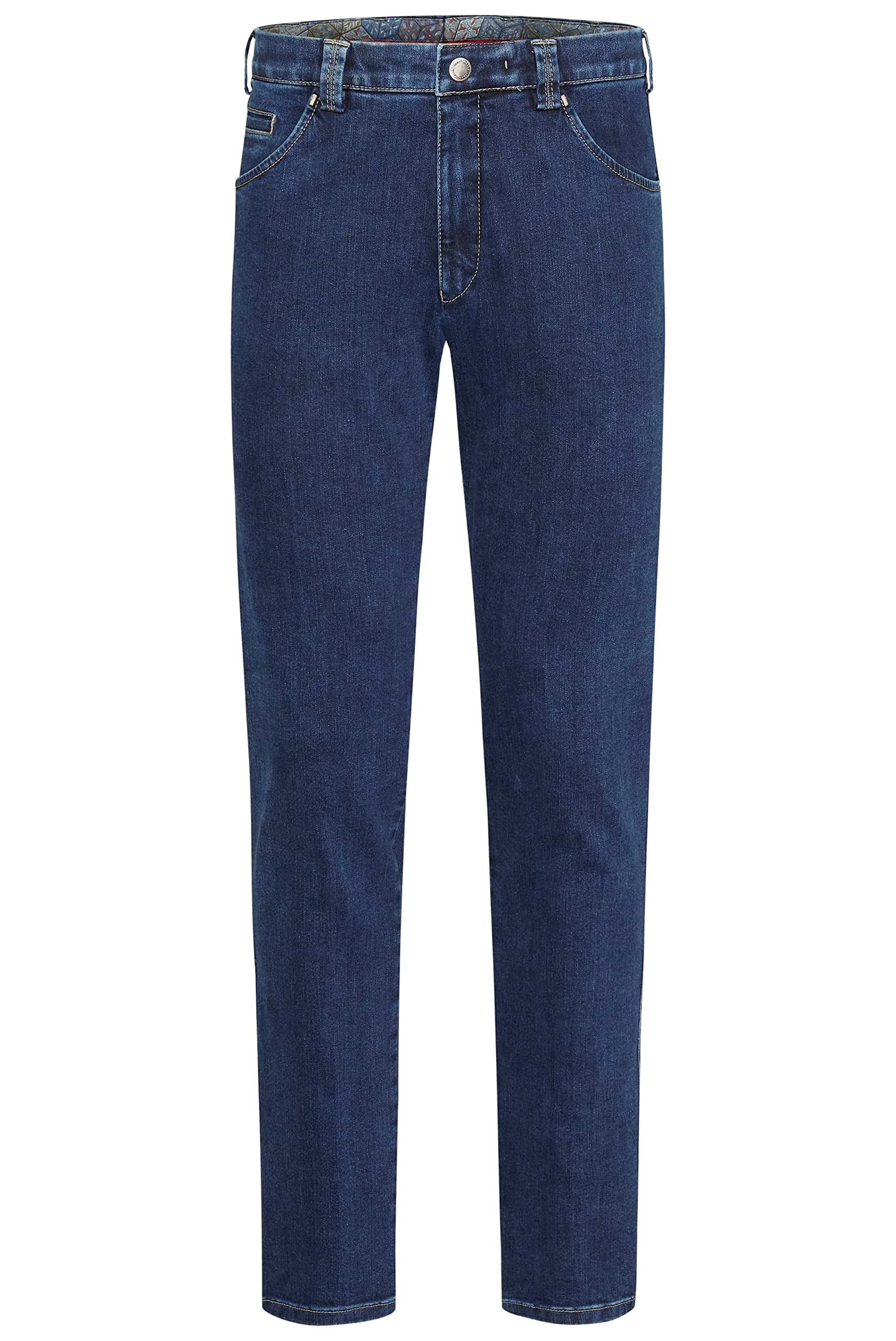 Meyer Dublin Super Stretch Denim Chinos - Blue Stone - W40 L32