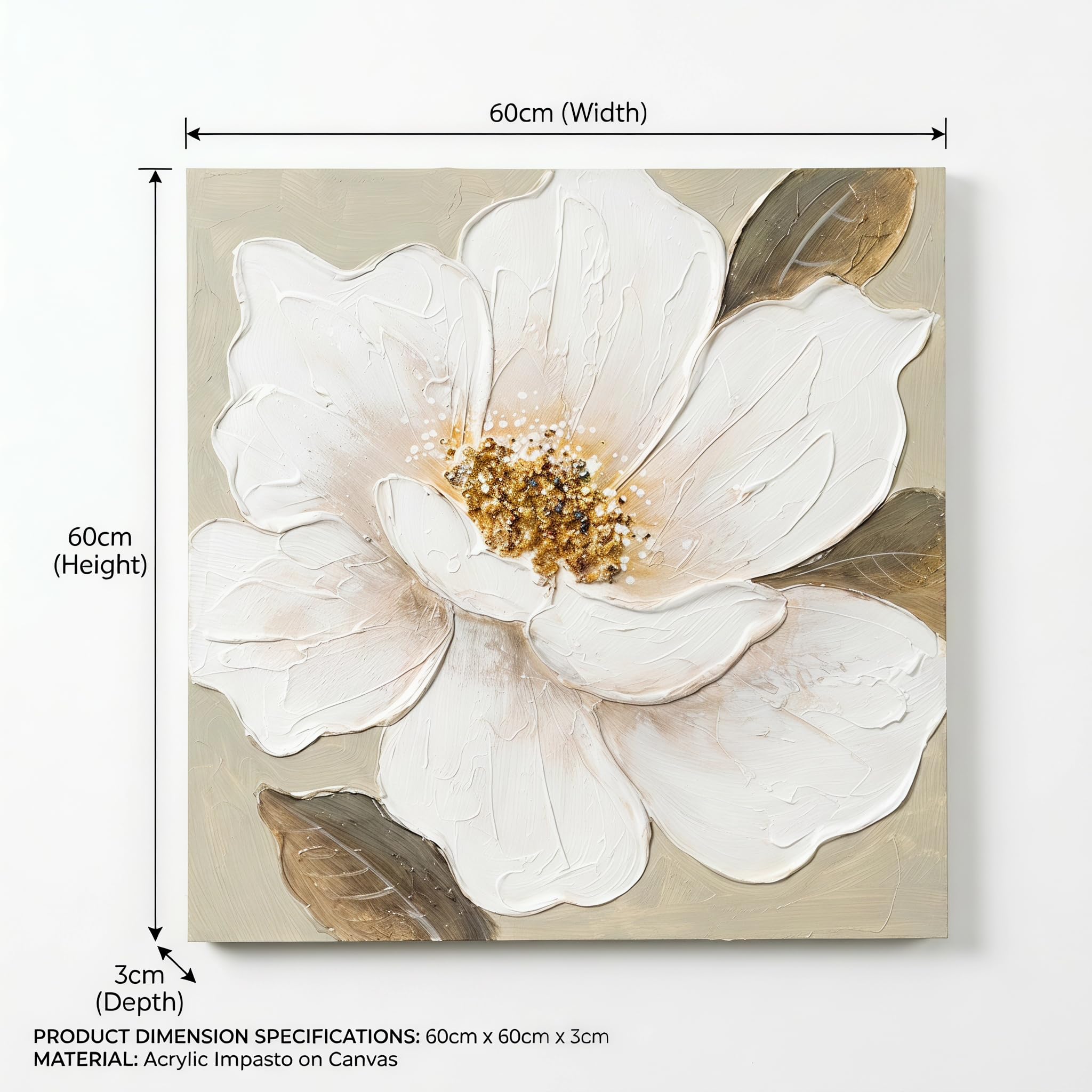 Amazon.co.jp: BRMM MIA アートパネル 油絵 絵画 フレーム付き