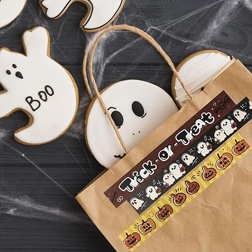 Miniatura 7 de allydrew Cinta Washi de Halloween para álbumes de recortes, papelería, diario, fabricación de tarjetas, 11 piezas de truco o trato