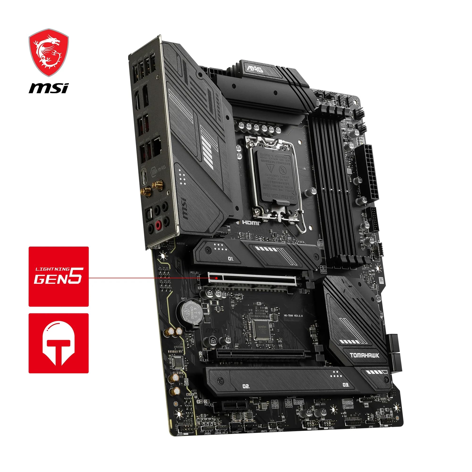 Amazon.com: MSI MAG B760 Tomahawk WiFi Motherboard LGA 1700 ATX