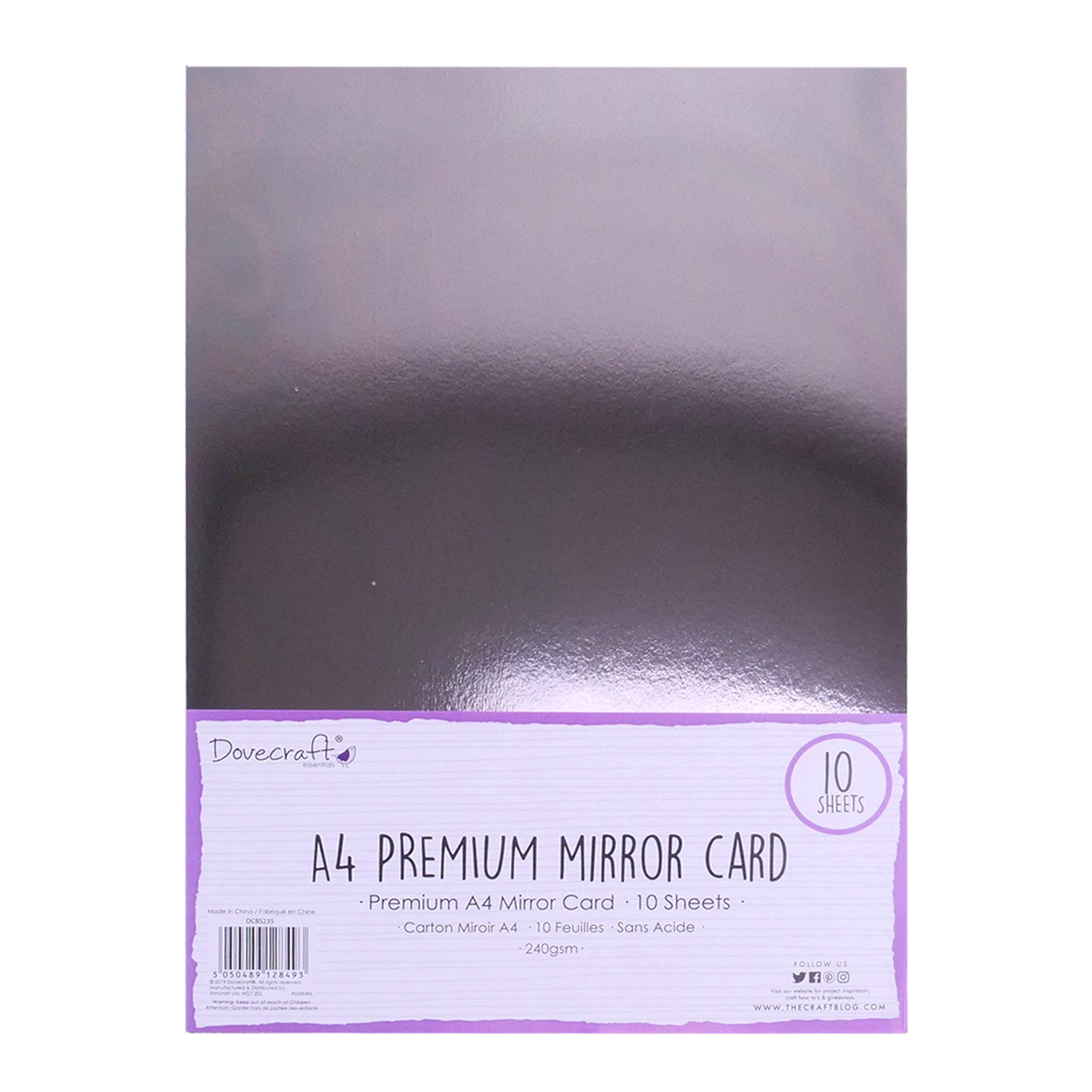 dovecraft holographic card Dovecraft A4 Holographic Card (10 Sheets) – Art & Hobby main image 0