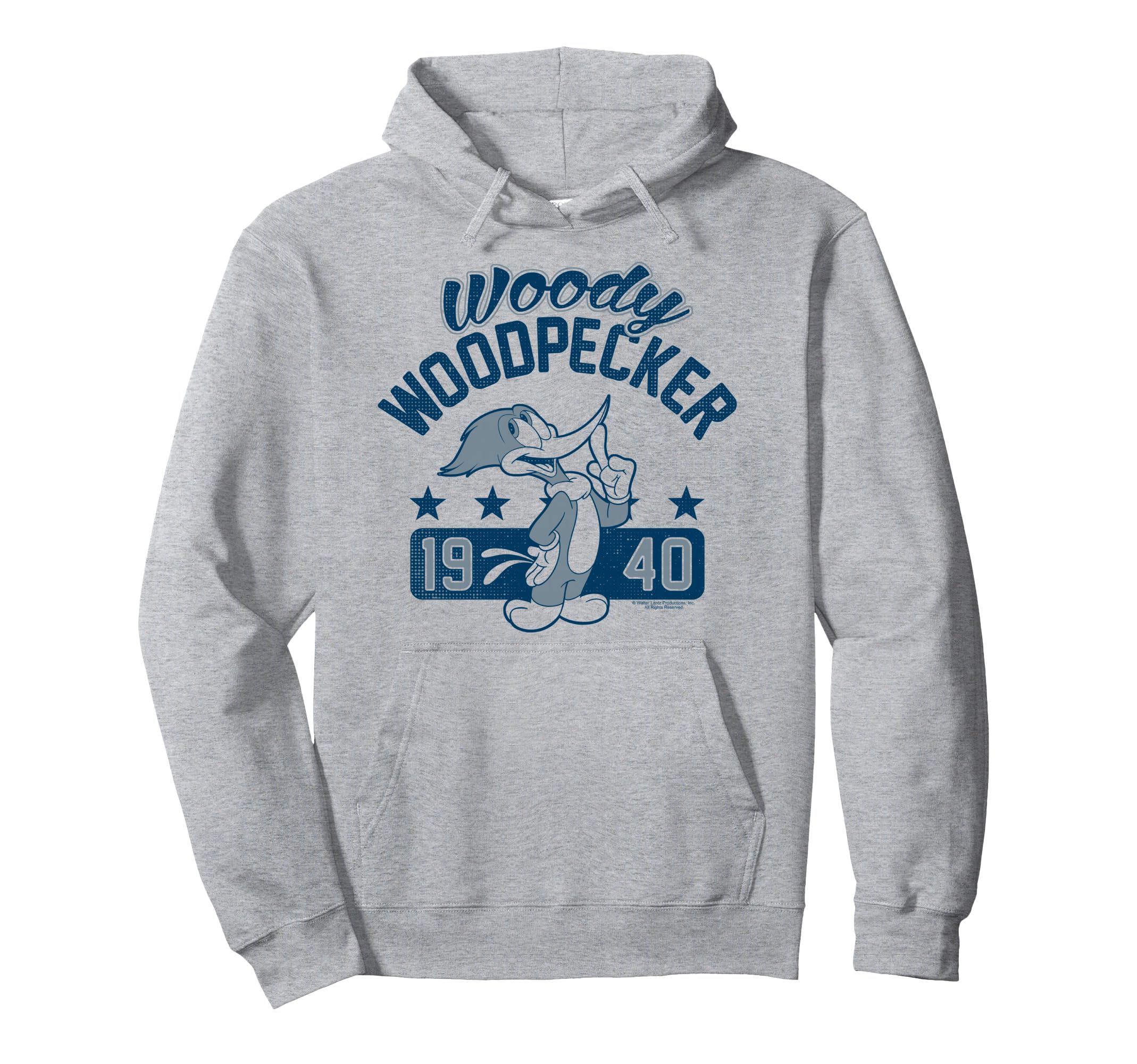 Woody Woodpecker College Logo Pullover Hoodie