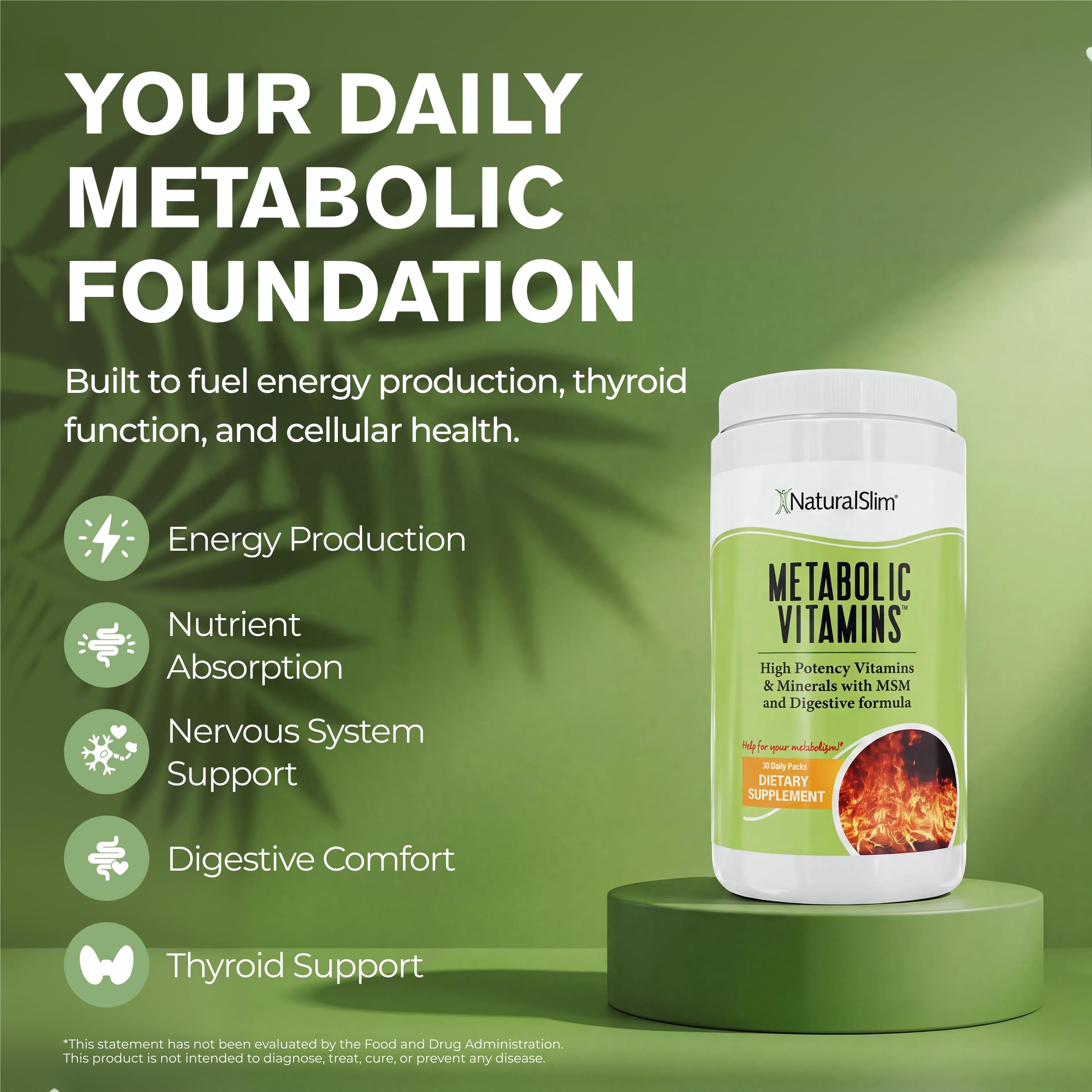 NaturalSlim Metabolic Vitamins, Multivitamin with Digestive Enzymes, 3 Pack — Amazon image 3