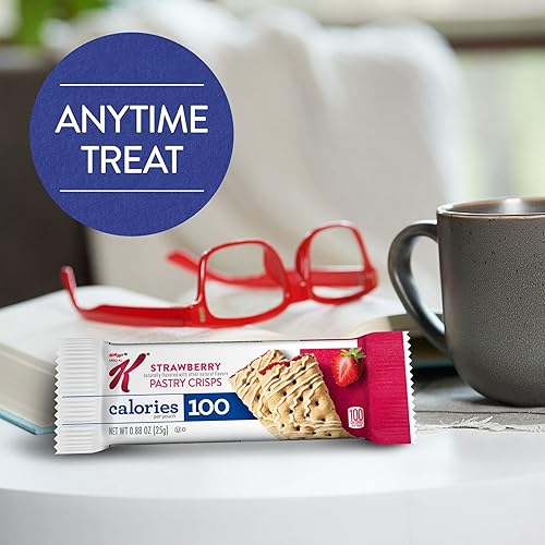 Miniatura 5 de Kelloggs Special K - Patatas fritas de pastelería barras de desayuno aperitivos de 100 calorías fresa 6 cajas 216 patatas fritas