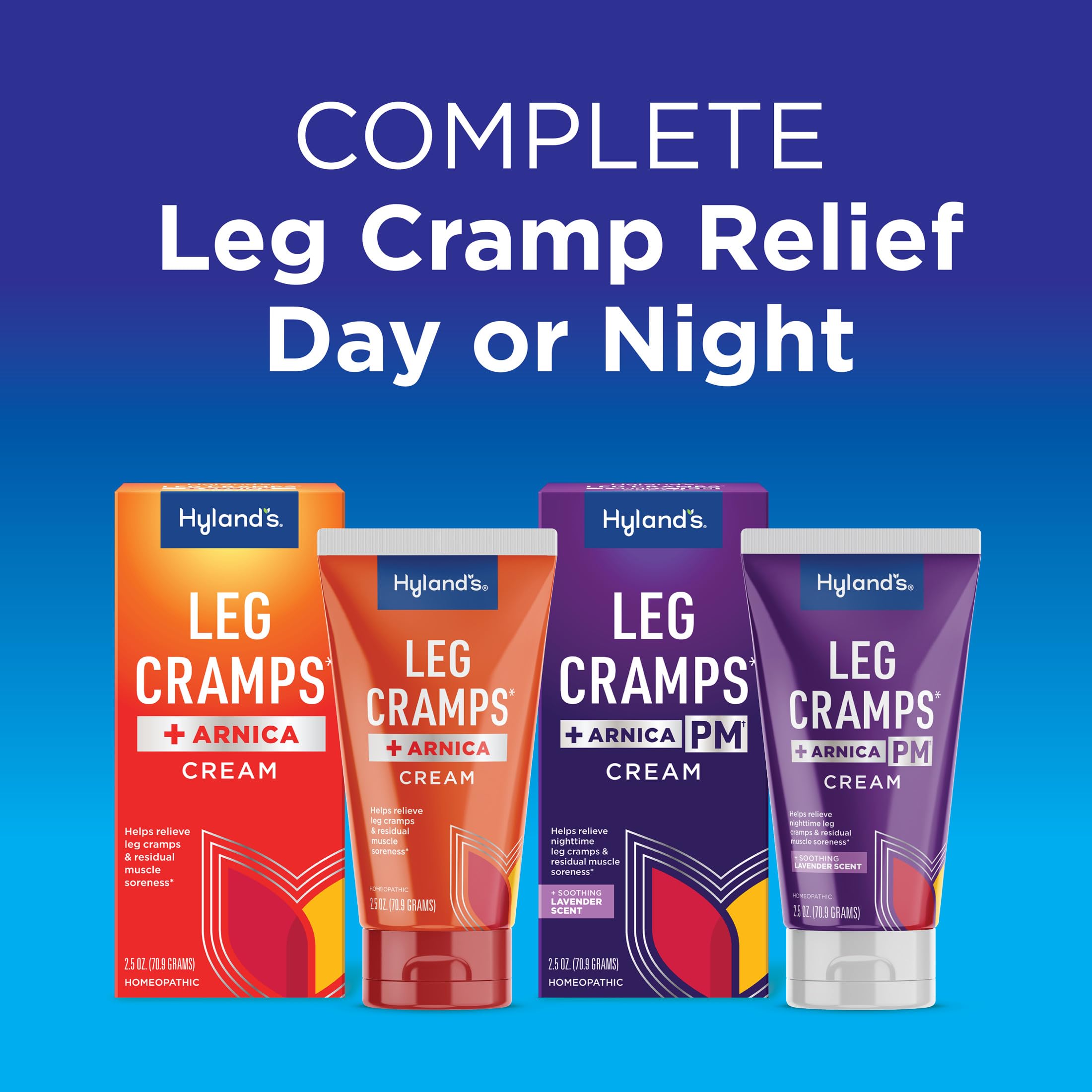 Hyland's Leg Cramps PM + Arnica, Fast-Acting Night Pain Relief Cream, 2.5oz — Amazon image 6