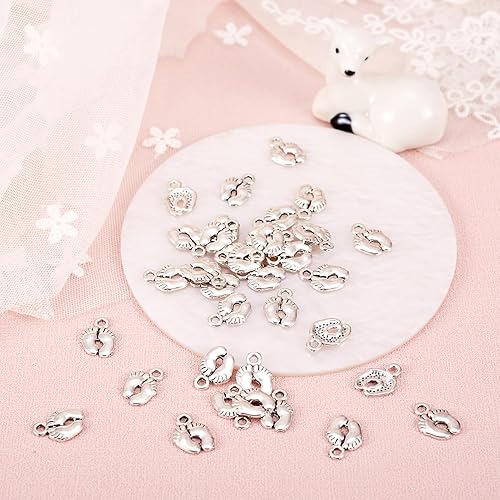 Miniatura 6 de Craftdady - Dijes de plata tibetana para hacer joyería, collares, pulseras, aretes