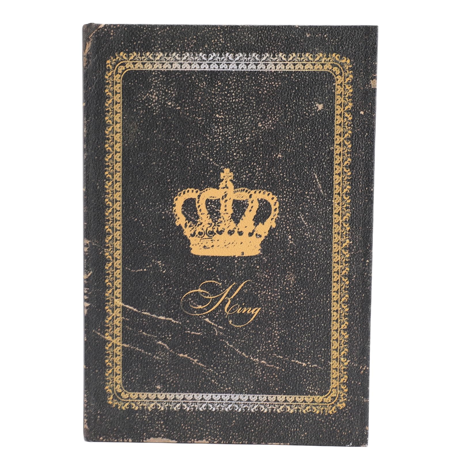 Boîte de rangement livre vintage grand format pour décorer votre salle d'étude