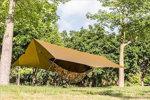 Miniatura 9 de OneTigris - Hamaca acolchada, longitud completa, ligera, para 4 estaciones, para camping, senderismo, viajes, playa, patio, transportable, diseño de