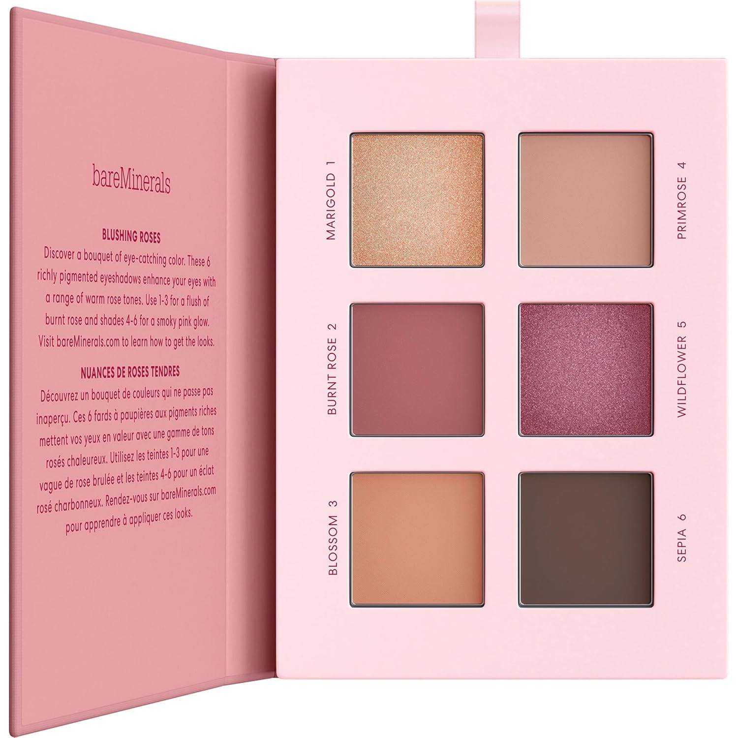 bareMinerals Mineralist Eyeshadow Palette, Six Richly Pigmented Shades, Ultra-Blendable, Talc-Free, Vegan, Crease-Proof Wear
