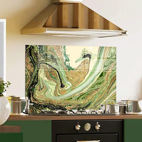 Panel original de mármol dibujado a mano, despegar y pegar, resistente al agua, vidrio de cocina, como azulejos, panel de cocina para cocina, baño,