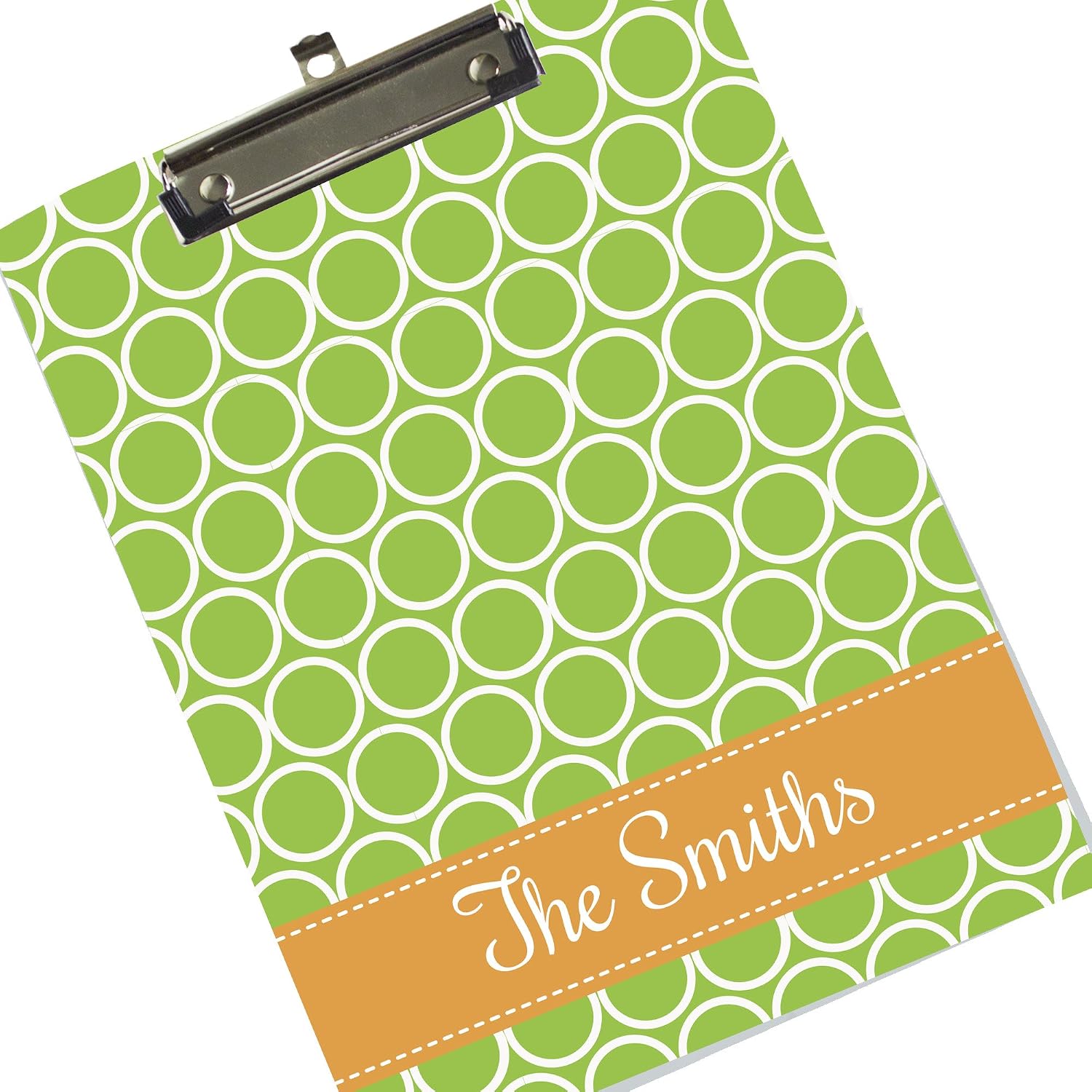My Bambino Custom Green Camoflauge Clipboard (Navy Blue w Lime) | Personalized Kids Gift