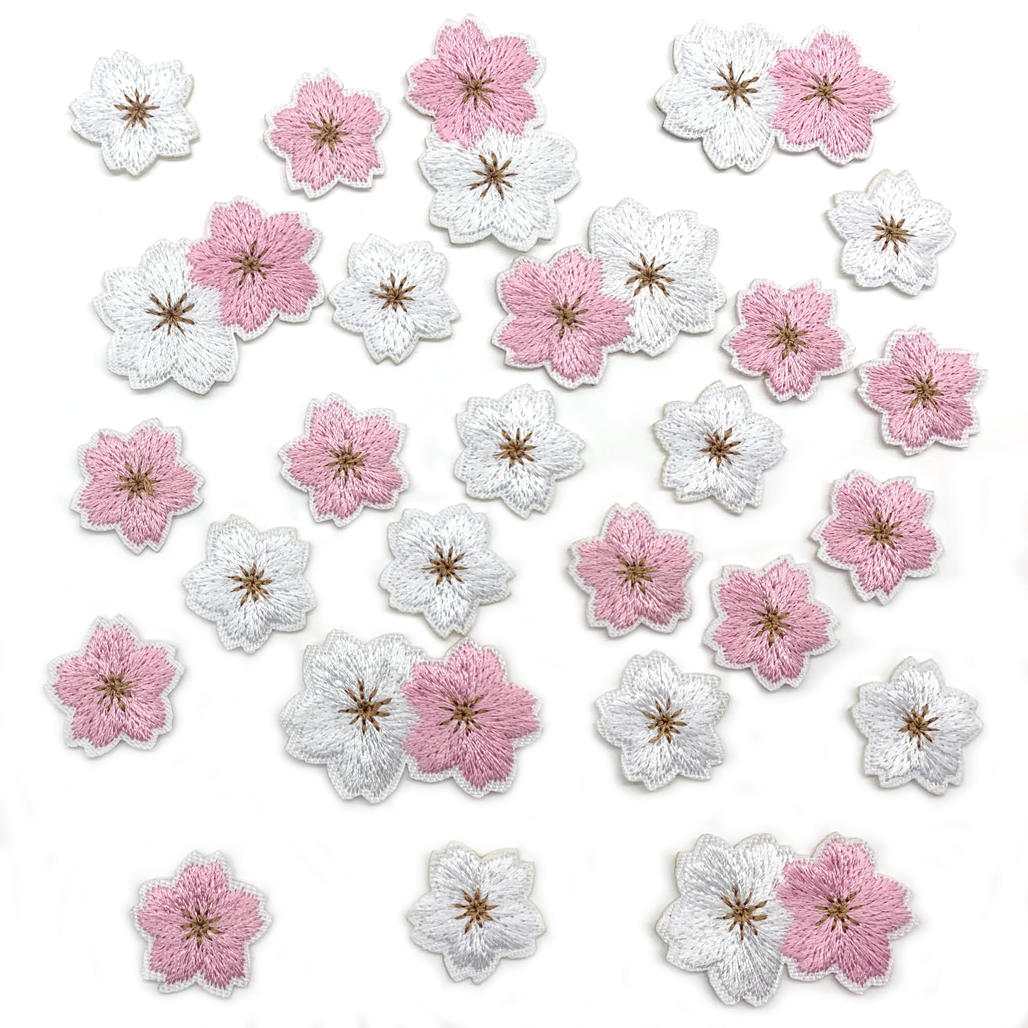 20 Pezzi Toppe Termoadesivi Fiore Margherita Iron On Patch Giacche
